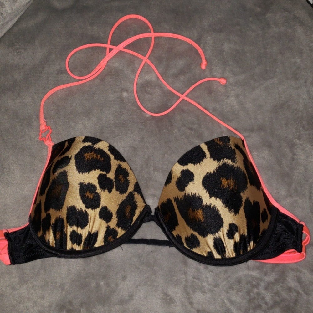 Fox push up swim top